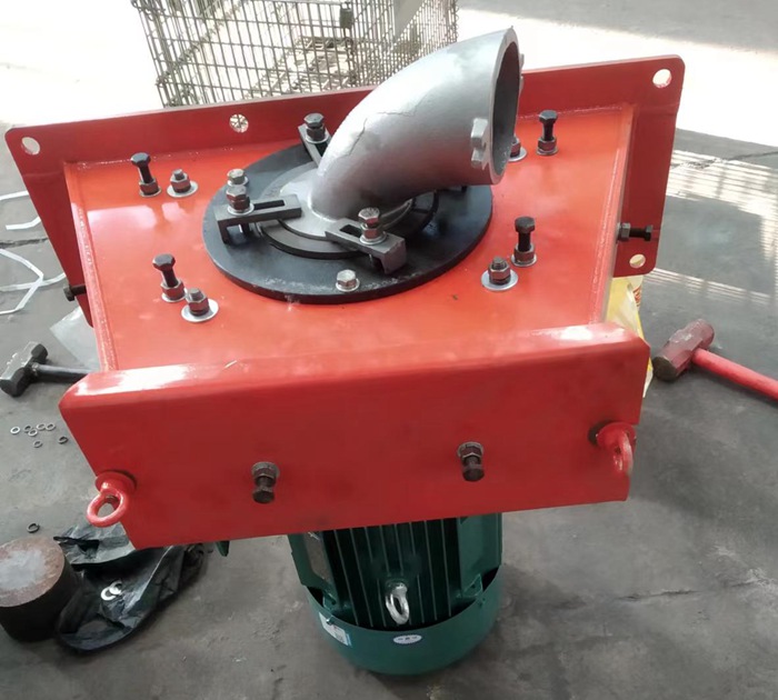 15千瓦電機、帶自動排灰孔、耐用加強型拋丸器